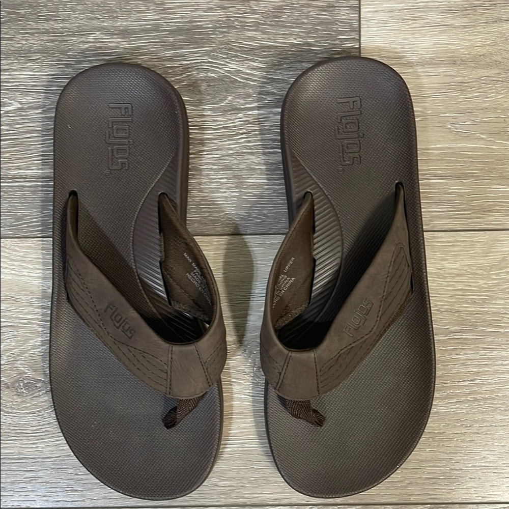 Flojos Dark Brown Sandals